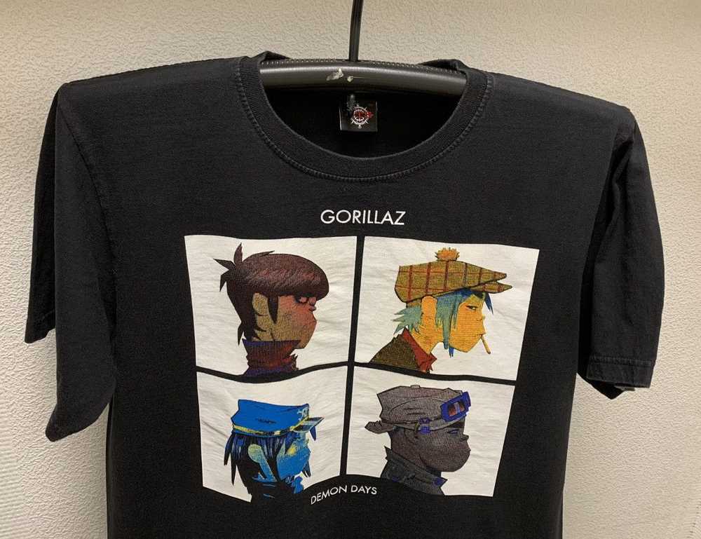 Rock Band × Rock T Shirt × Vintage Gorillaz Demon… - image 4