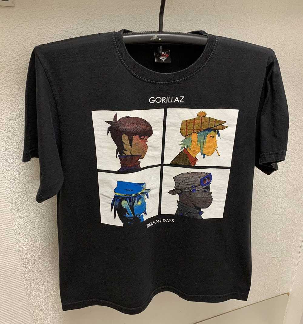 Rock Band × Rock T Shirt × Vintage Gorillaz Demon… - image 9