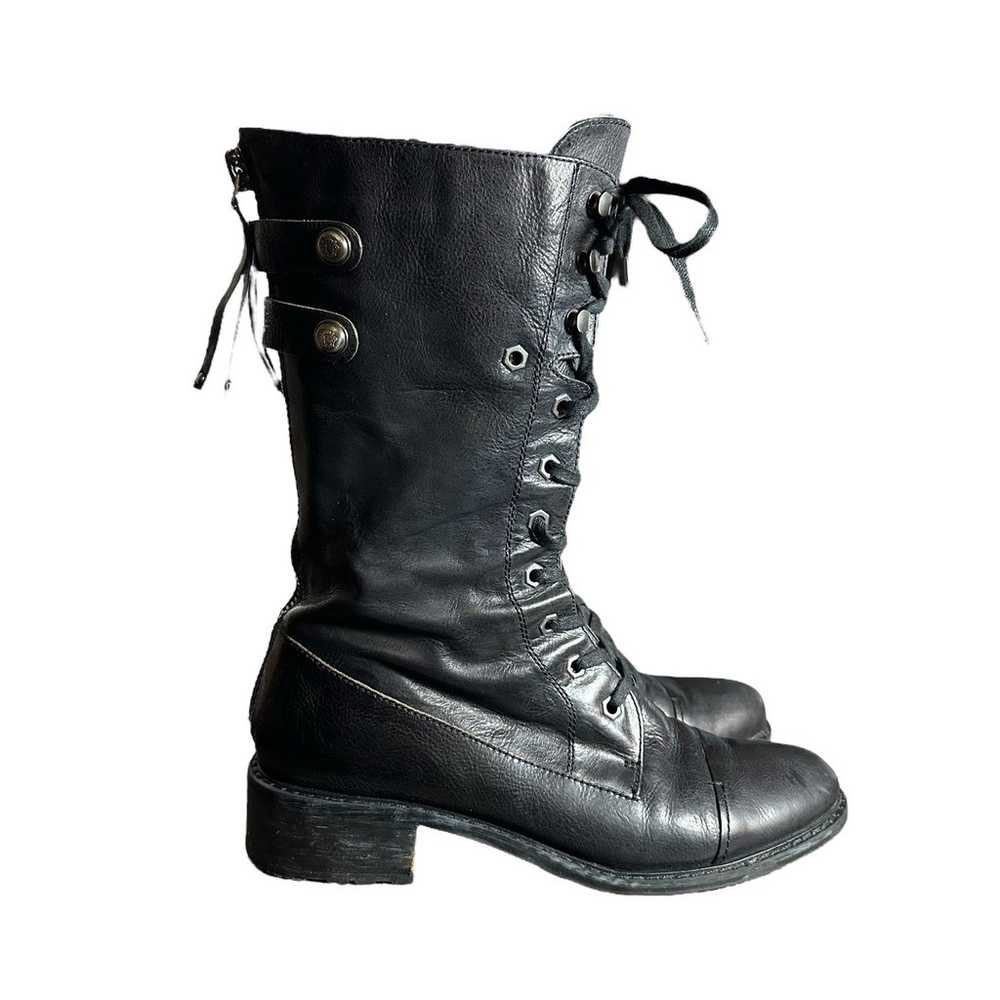 Sam Edelman Women's Black Darwin Combat Boots Siz… - image 1