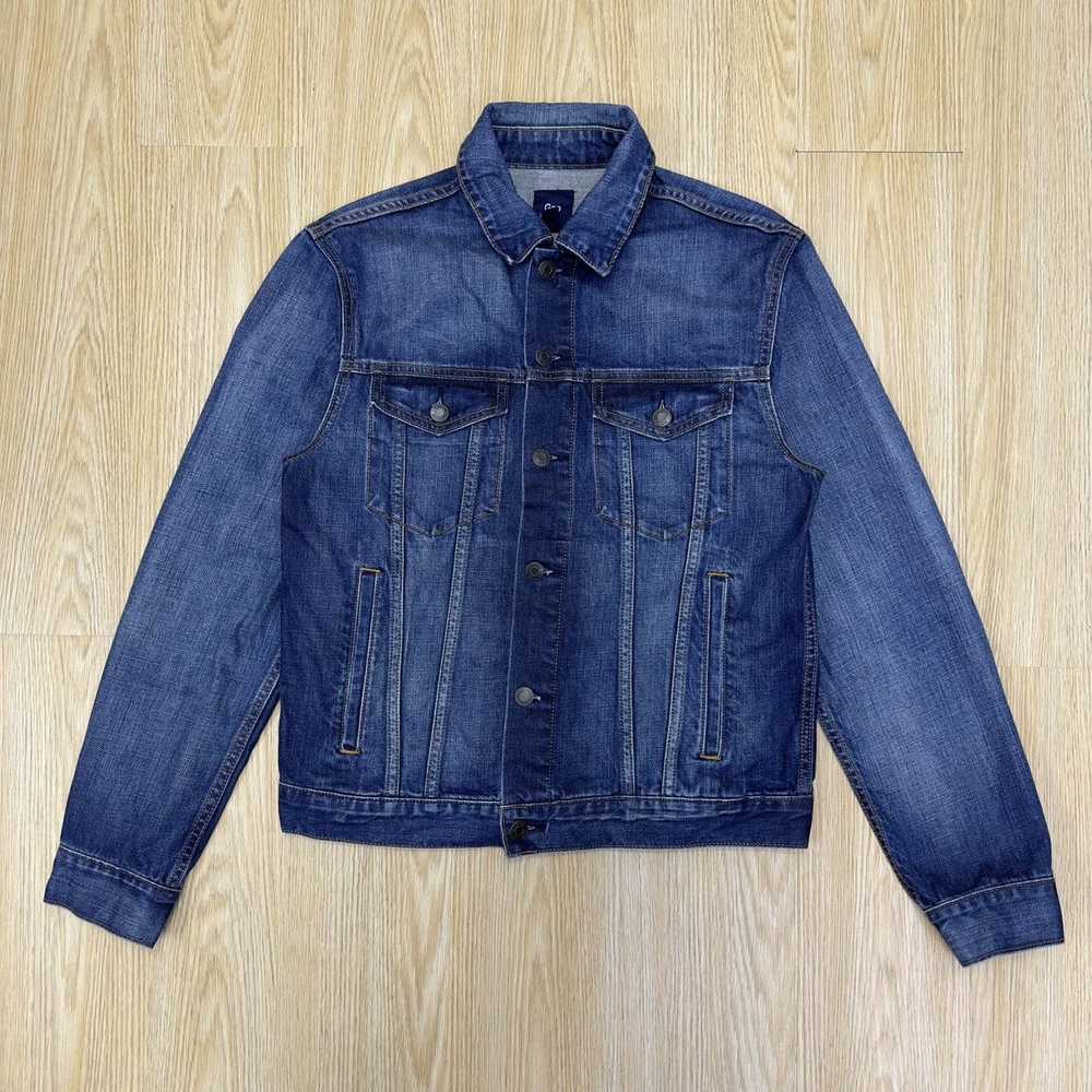 Denim Jacket × Gap × Streetwear Gap Trucker Denim… - image 1