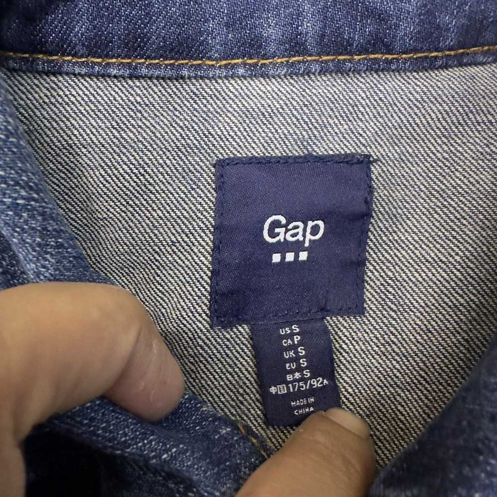 Denim Jacket × Gap × Streetwear Gap Trucker Denim… - image 8