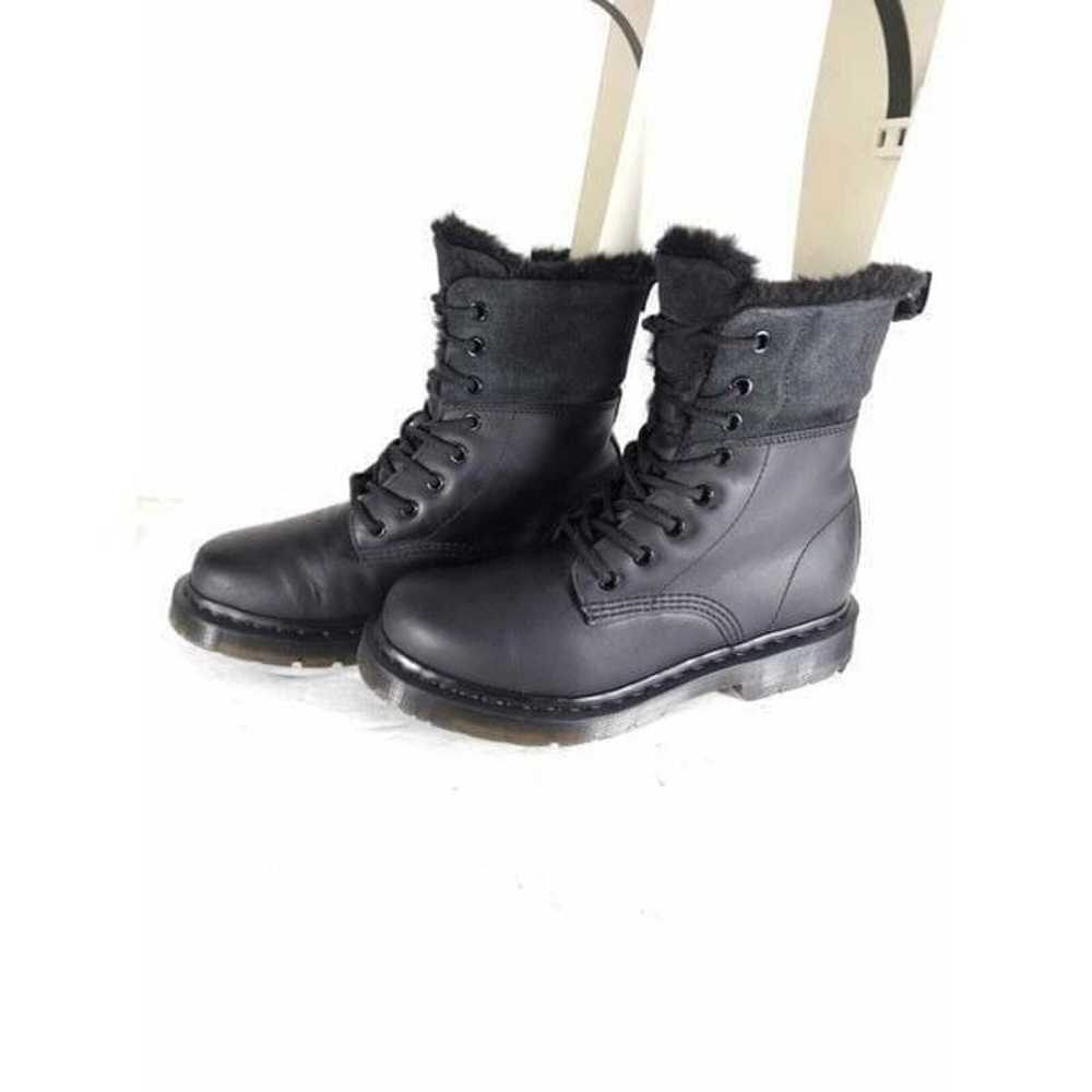 Dr Martens Women's 1460 Kolbert US8 Black Leather… - image 1