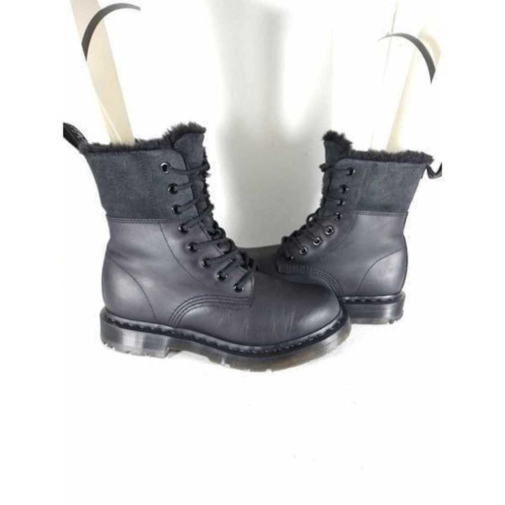 Dr Martens Women's 1460 Kolbert US8 Black Leather… - image 8