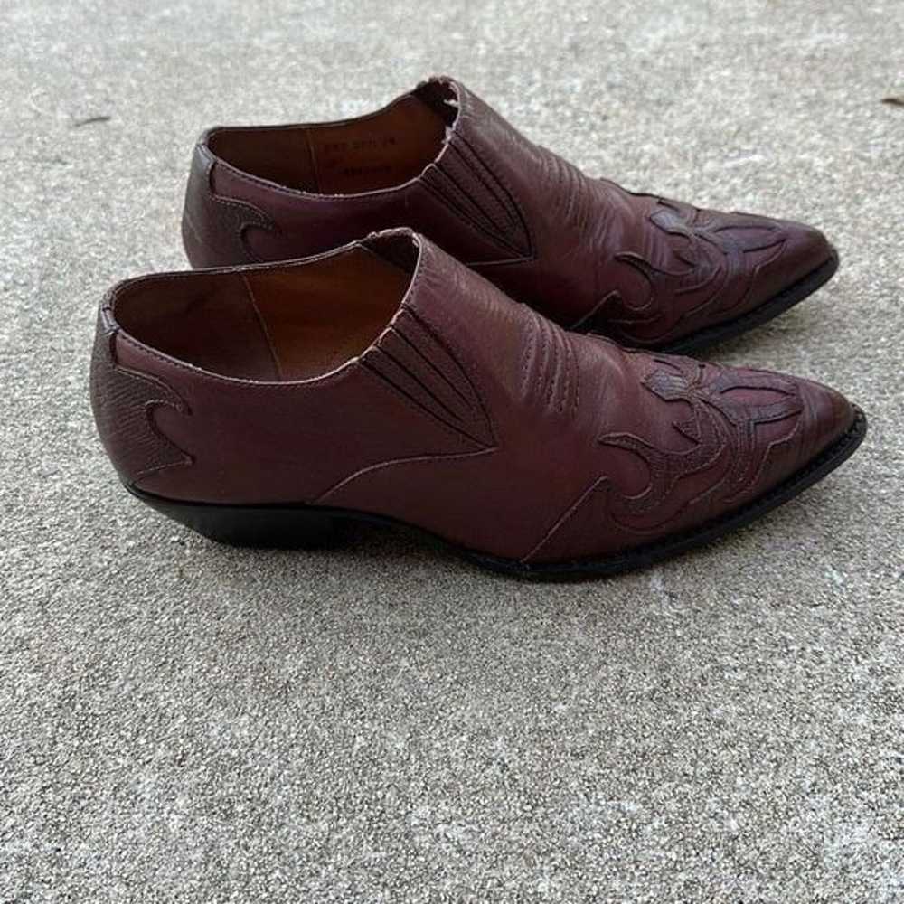 Vintage Hunt Club Western Leather Ankle Booties - image 3