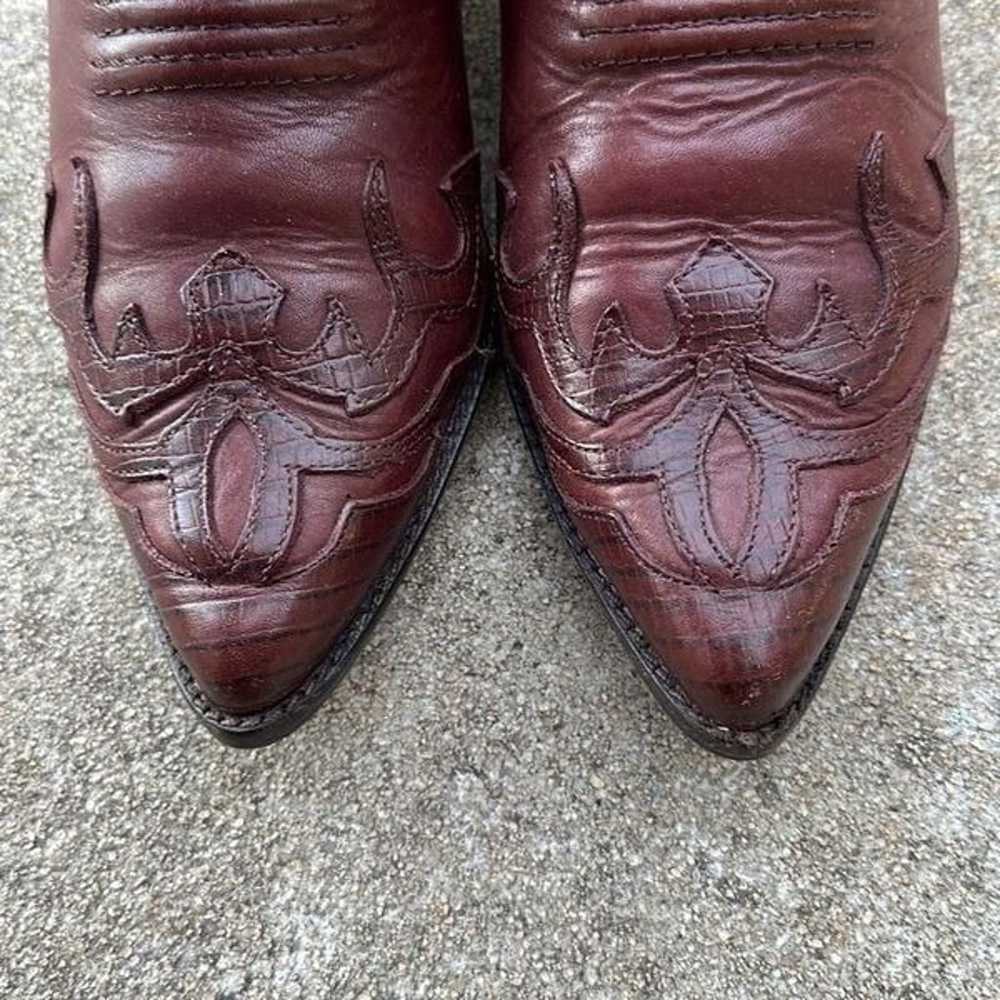 Vintage Hunt Club Western Leather Ankle Booties - image 9