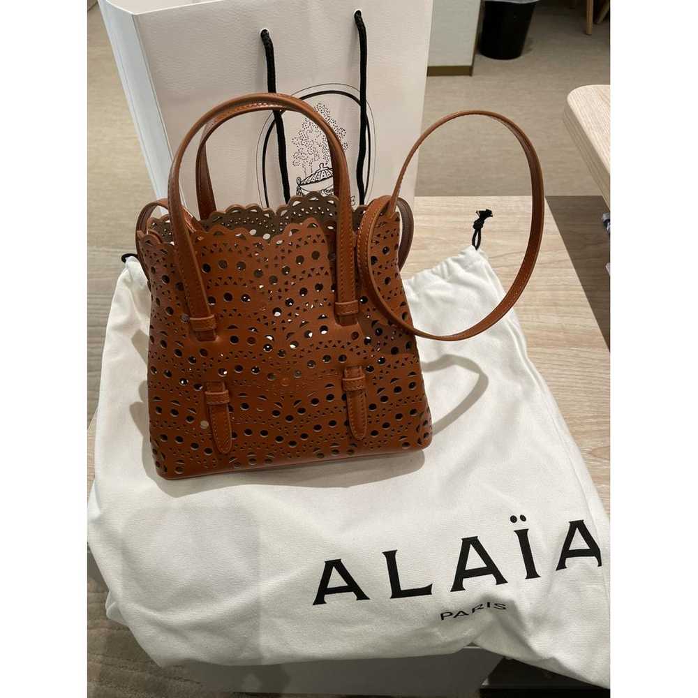 Alaïa Mina leather tote - image 10