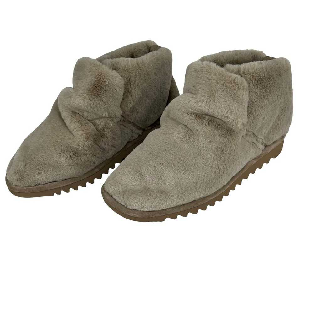 Rag & Bone Faux Fur Eira Ankle Boot Booties Beige… - image 3