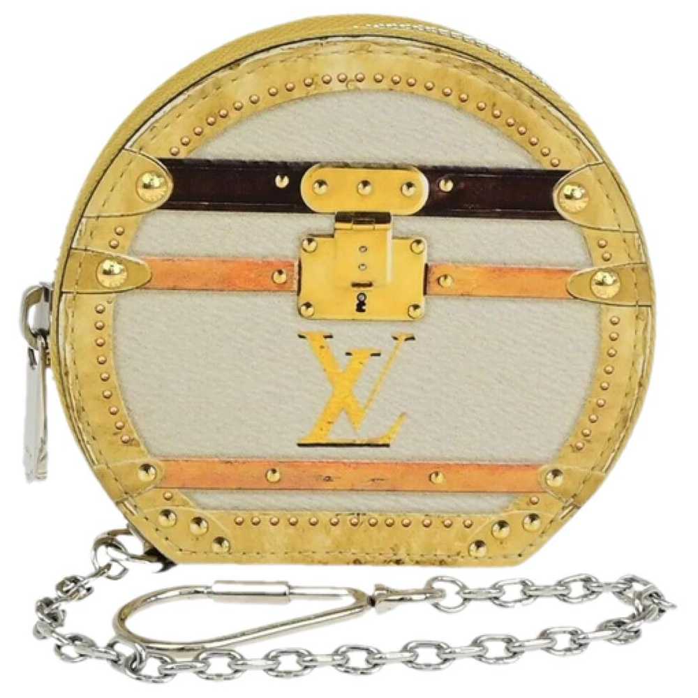 Louis Vuitton Micro boite chapeau leather clutch … - image 1