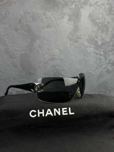 Chanel Vintage Chanel Big Logo Silver Back Shield 