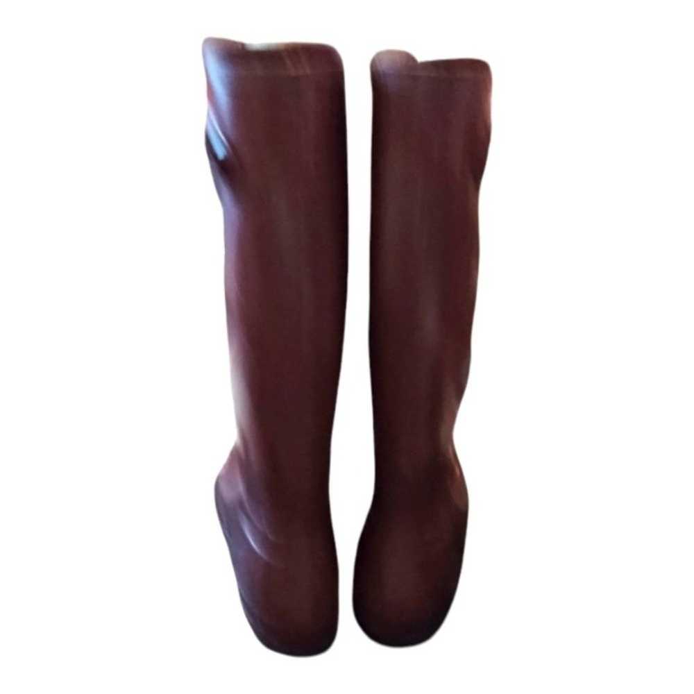 Hunter Tall Maroon Boots - image 4