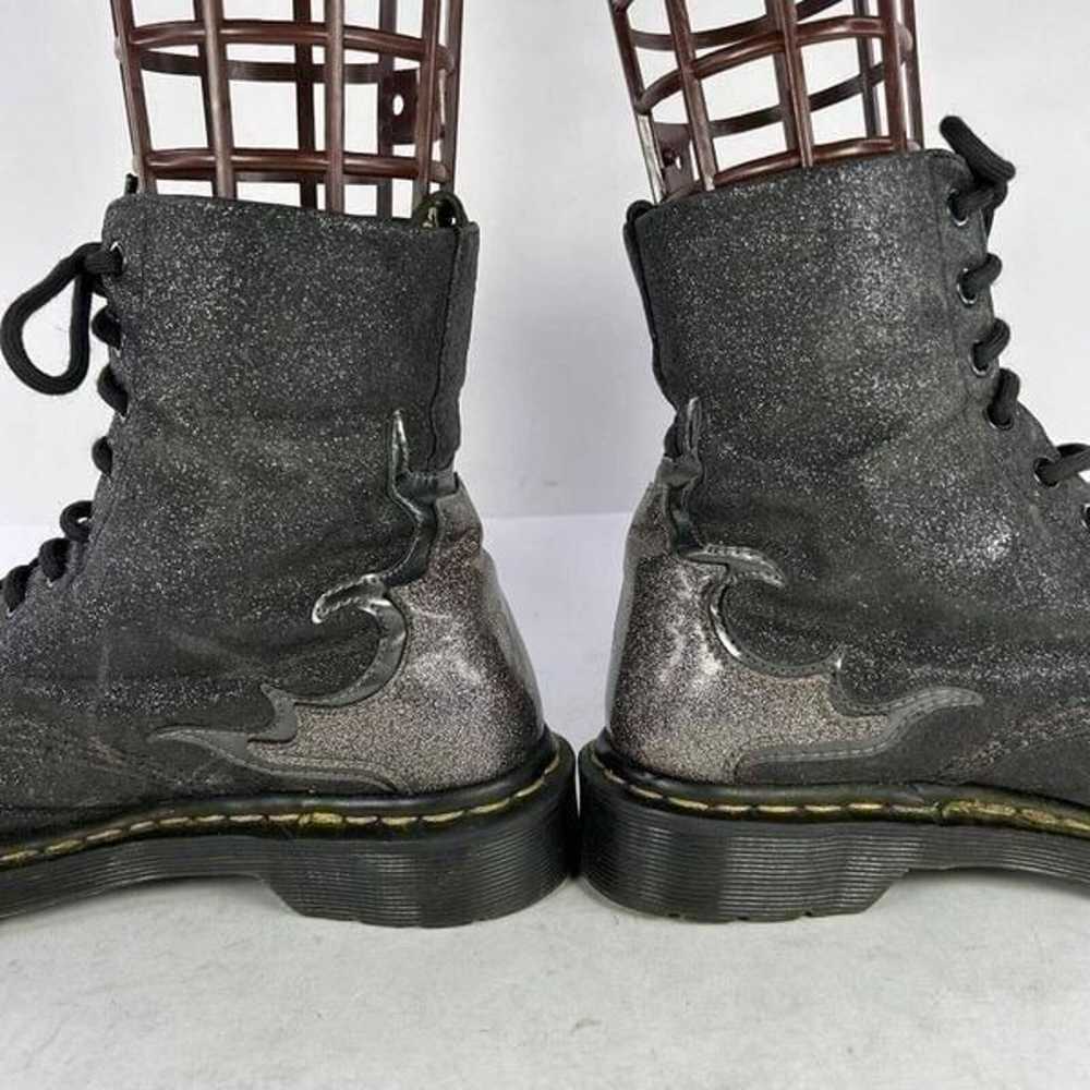 Dr. Martens Glitter Flame Pascal 1460 Boot US 8 B… - image 6