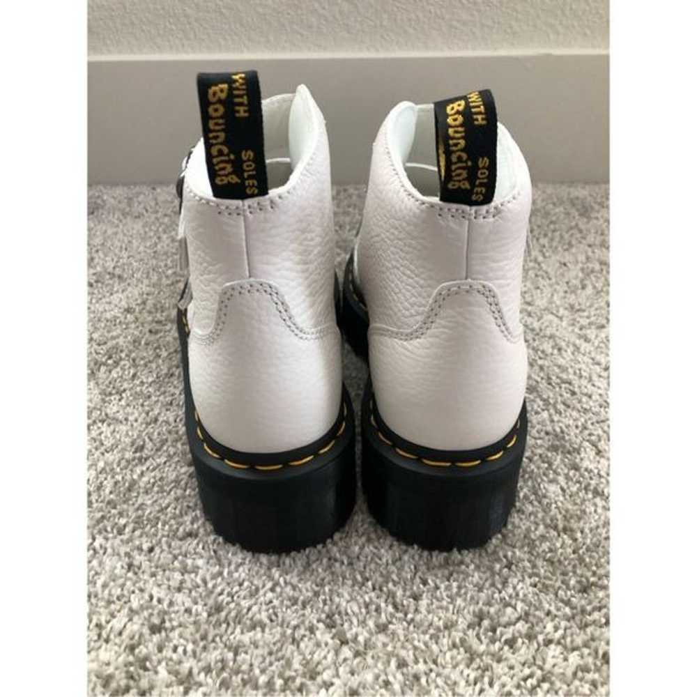 Dr Martens Devon Flower Quad Boots Women's Size 8 - image 3