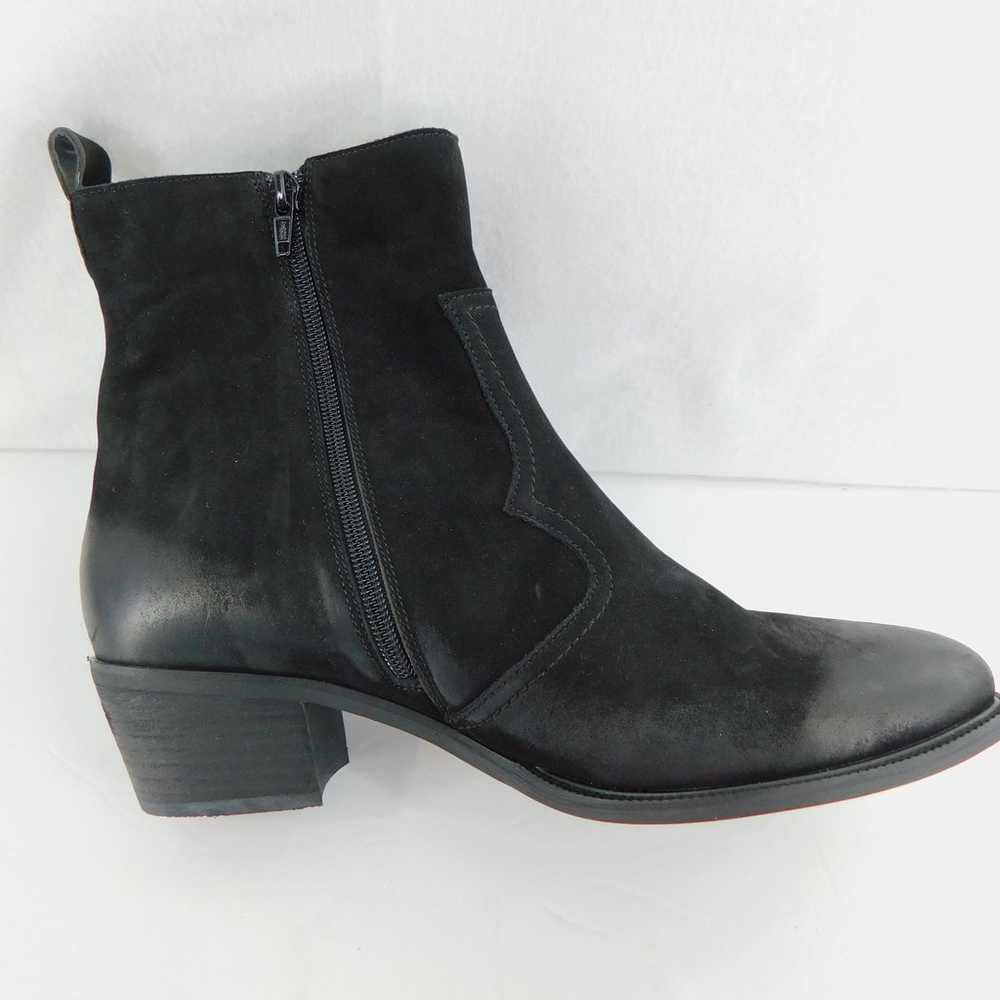 David Tate Baya Western Black Leather Bootie Wome… - image 2