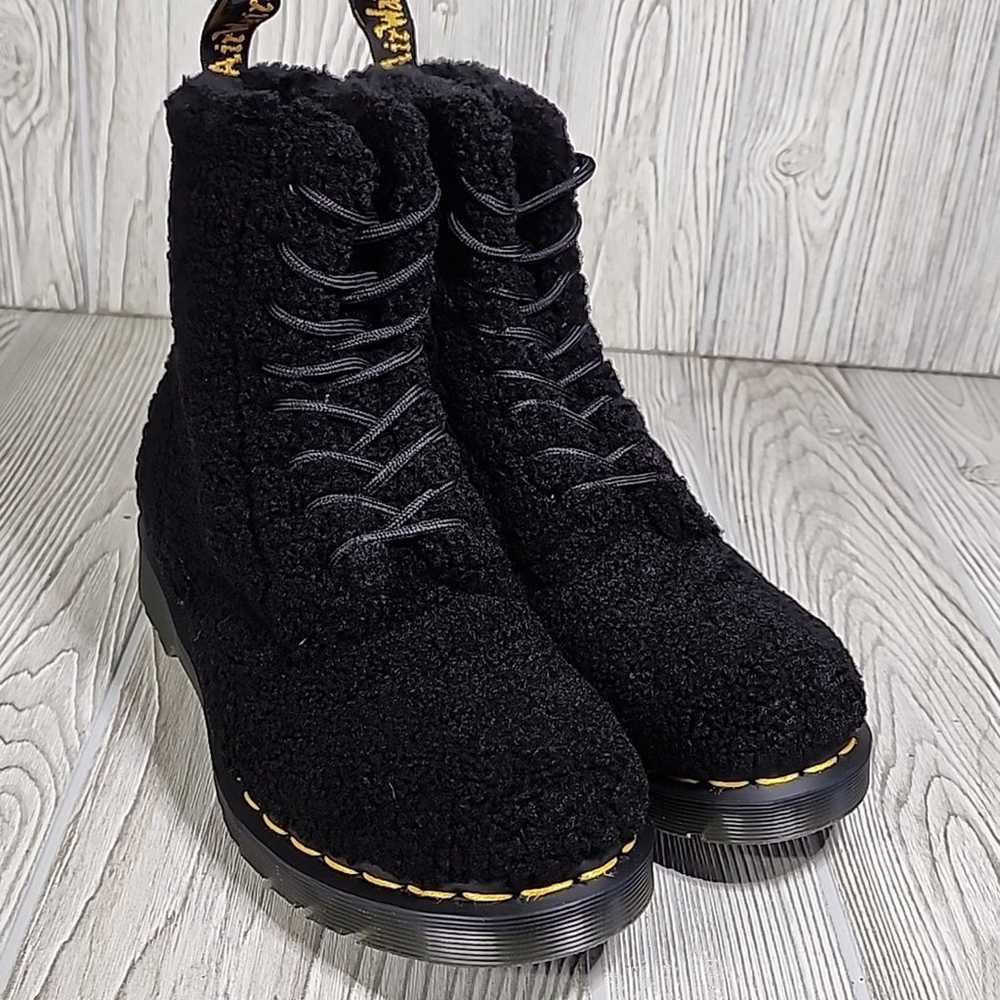 Dr. Martens Women's 1460 Pascal Black Faux Shearl… - image 12