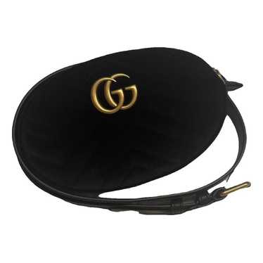 Gucci Gg Marmont velvet crossbody bag