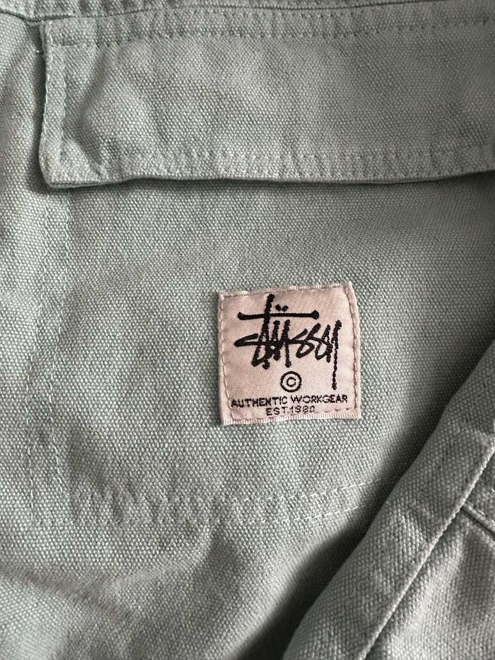 Stussy Stussy washed canvas shop jacket - image 2