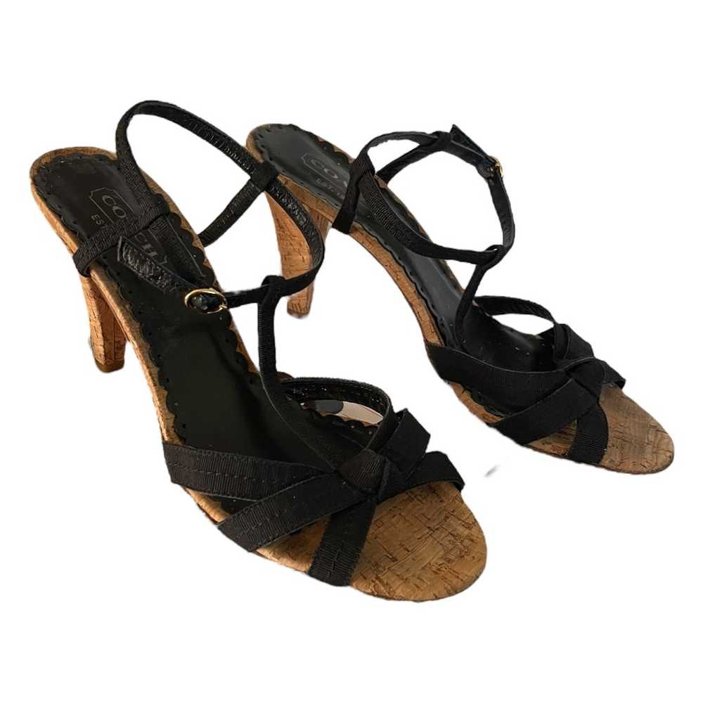 Coach Ginger Vintage Made In Italy Strappy Heels … - image 2