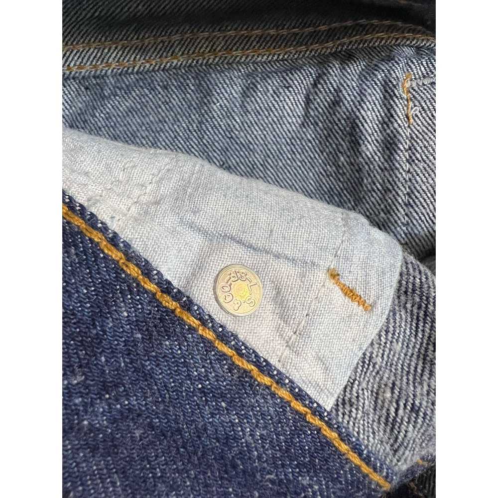 Levi's 80s Levi’s 501 Button Fly Straight Leg Jea… - image 10