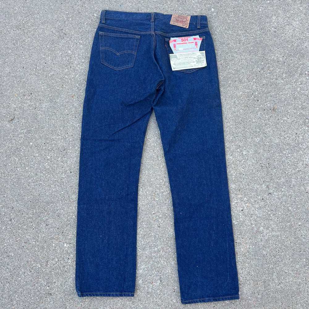 Levi's 80s Levi’s 501 Button Fly Straight Leg Jea… - image 3