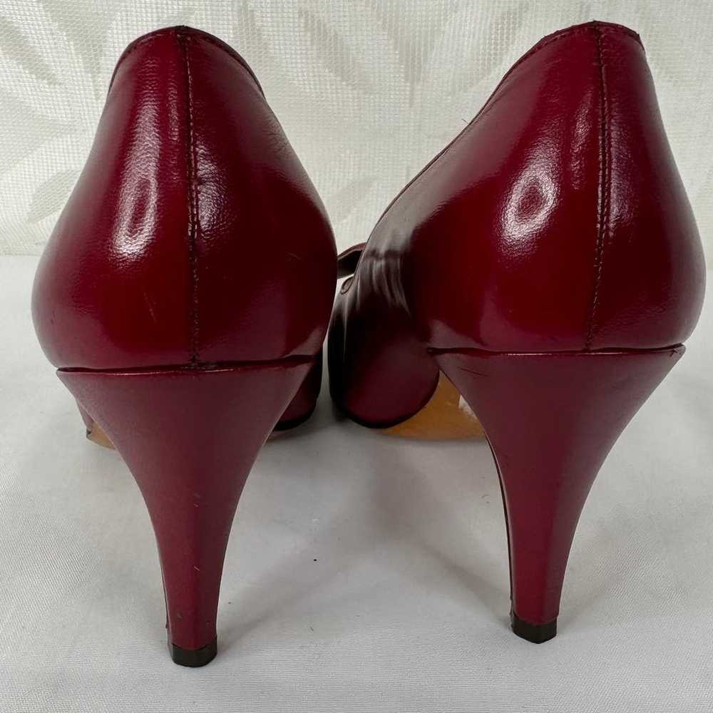 Vintage Bally Switzerland Tristan Ponte Shank Red… - image 8