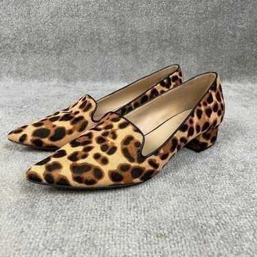 Aldo Womens Kappaw Leopard Calf Hair Loafer Slip o