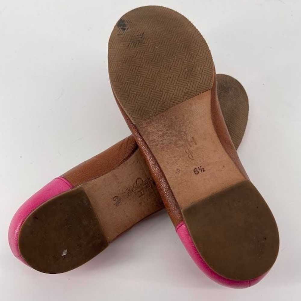 Cole Haan Pink and Brown Leather Ballet Flats Siz… - image 6