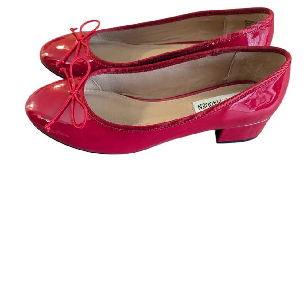 Steve Madden, ruby red pumps, size 7 - image 2