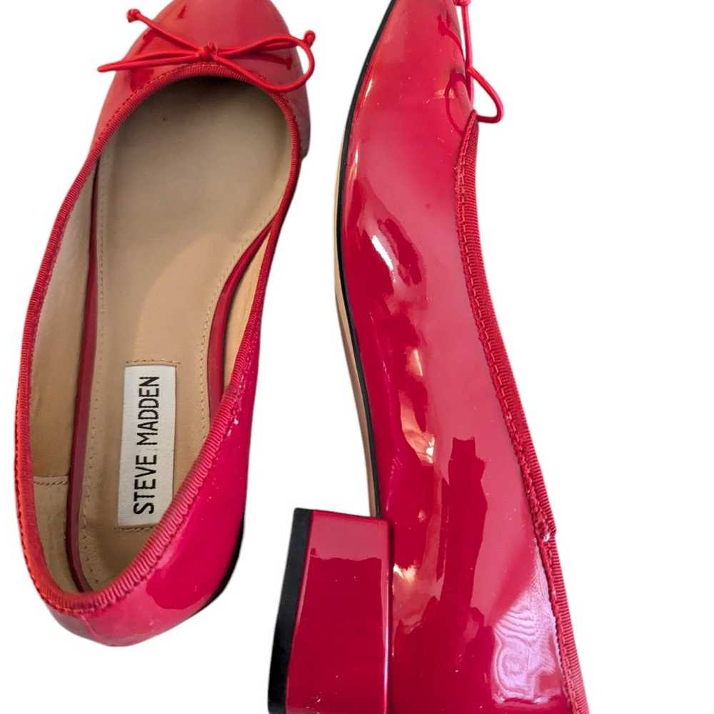 Steve Madden, ruby red pumps, size 7 - image 4