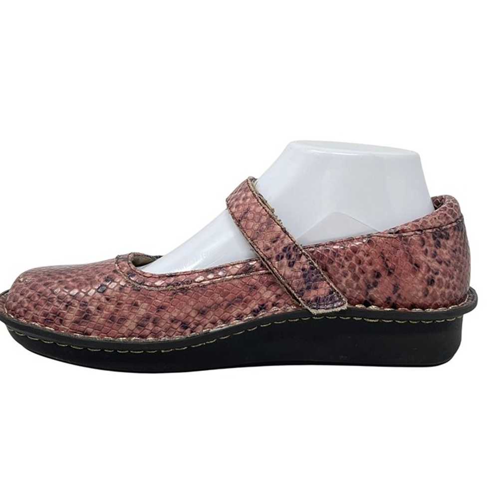 Alegria Womens Pink Belle Carmel Snake Print Leat… - image 6