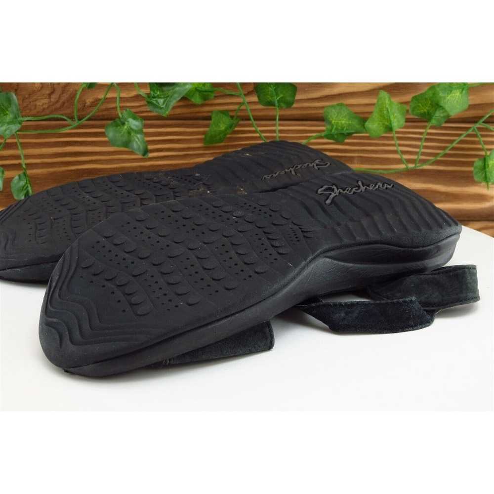 SKECHERS Sz 8 M Black Sport Sandals Leather Women… - image 10