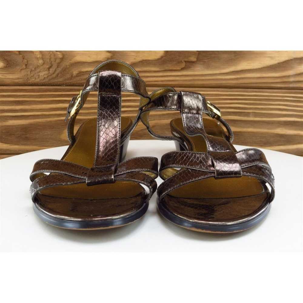 Circa Joan & David Sandals 6 Gladiator Copper Syn… - image 2