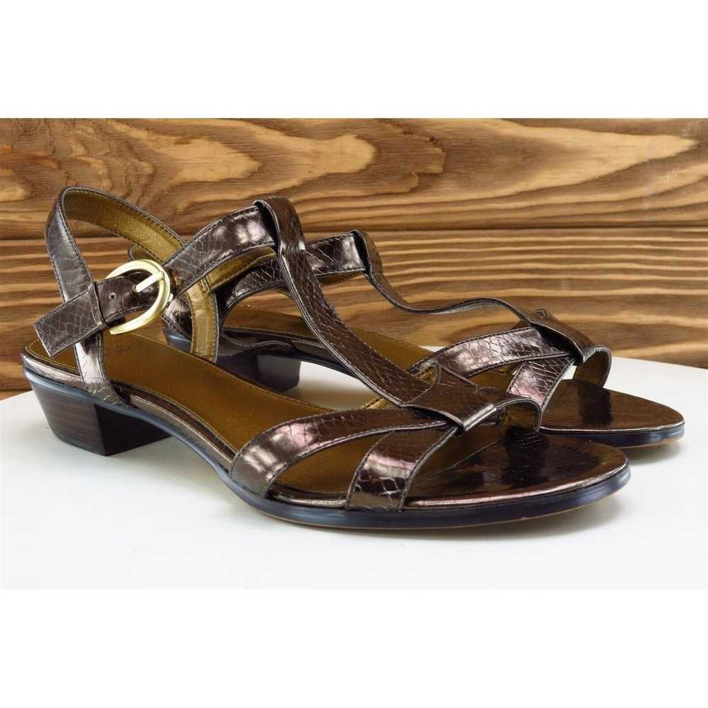 Circa Joan & David Sandals 6 Gladiator Copper Syn… - image 3