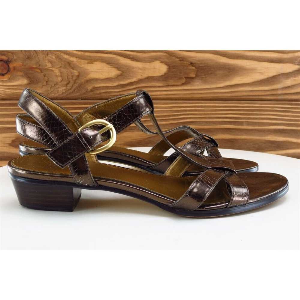 Circa Joan & David Sandals 6 Gladiator Copper Syn… - image 4