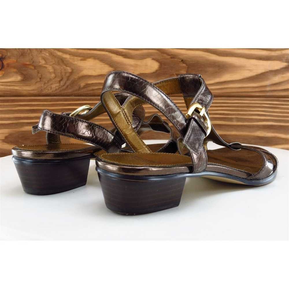 Circa Joan & David Sandals 6 Gladiator Copper Syn… - image 5