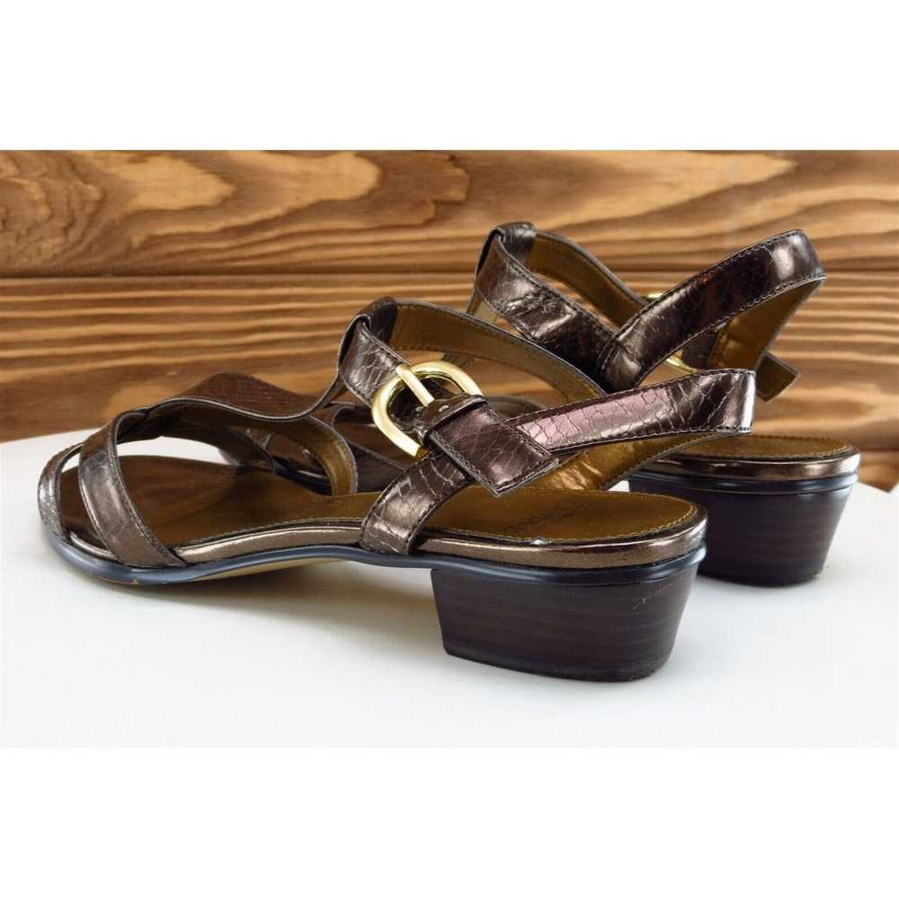 Circa Joan & David Sandals 6 Gladiator Copper Syn… - image 7