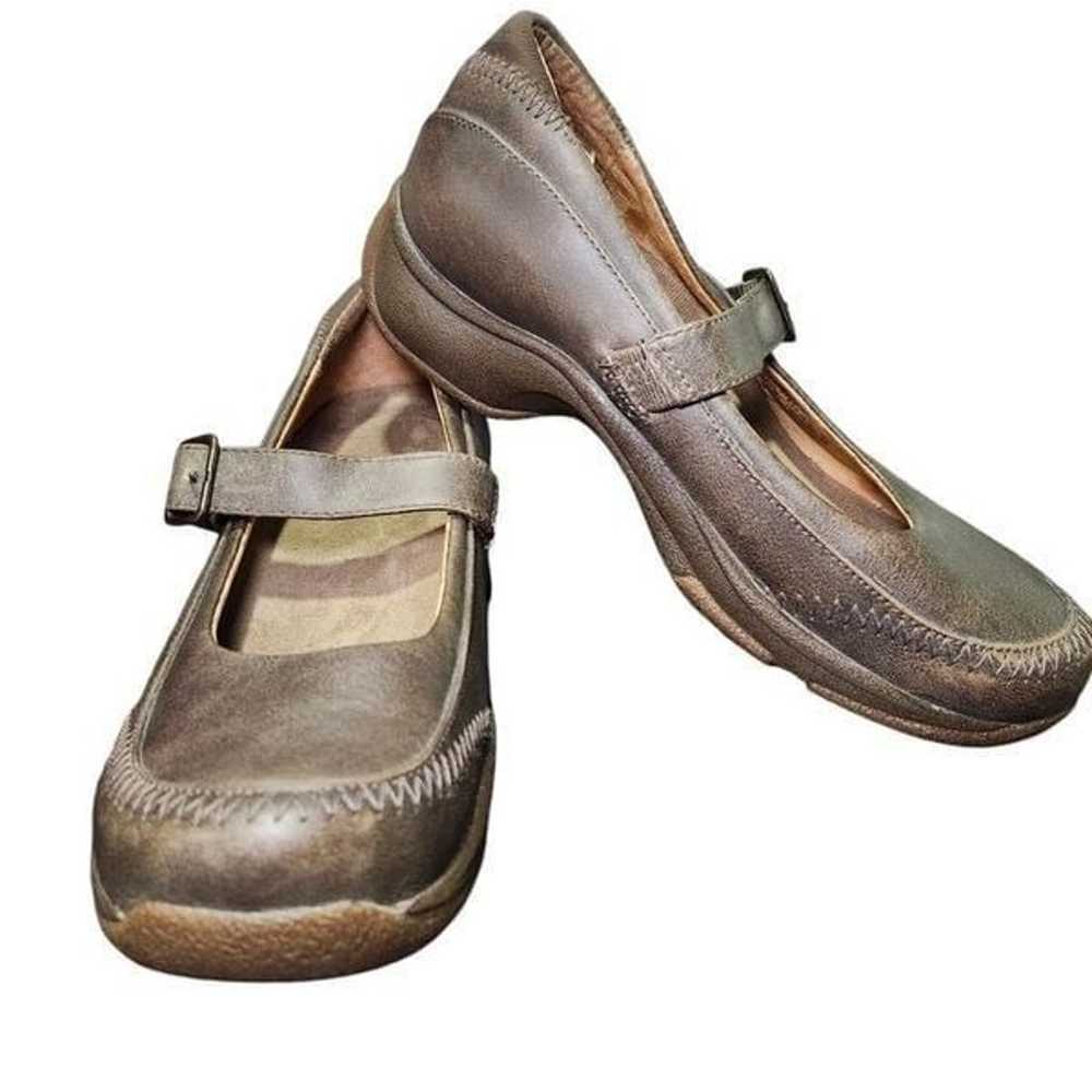 Dansko Kate Leather Mary Jane in Stone Size 37/6.… - image 1