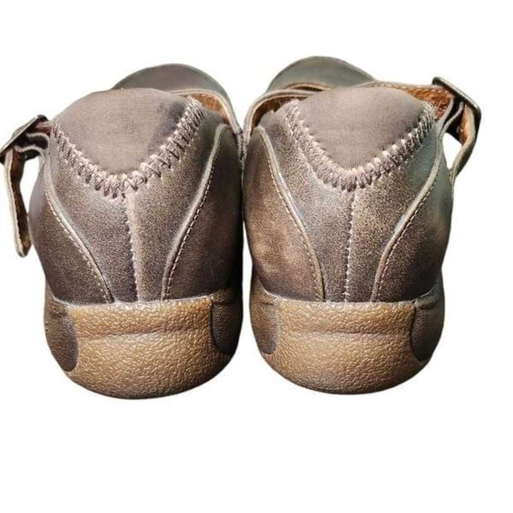 Dansko Kate Leather Mary Jane in Stone Size 37/6.… - image 5