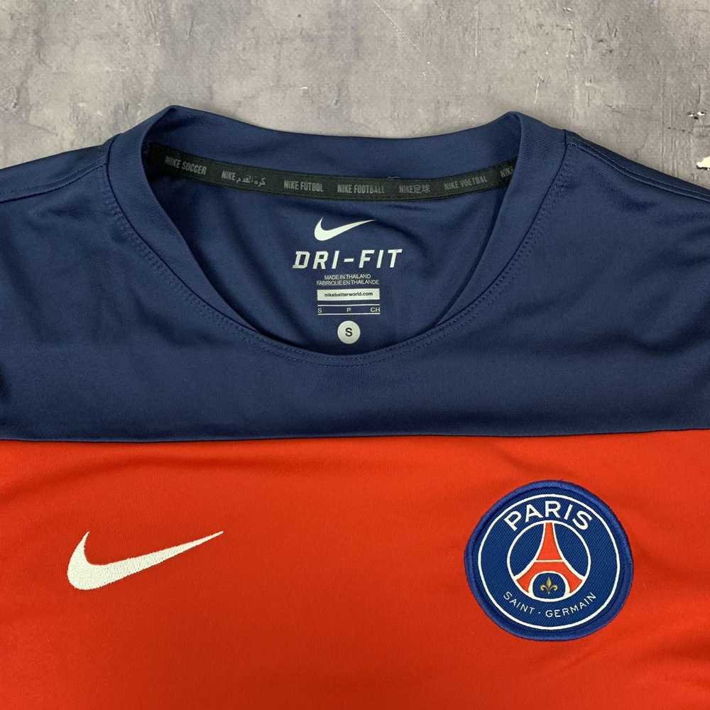 Nike × Soccer Jersey × Sportswear Rare! Paris Sai… - image 11