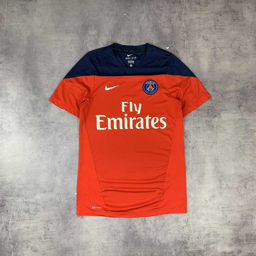 Nike × Soccer Jersey × Sportswear Rare! Paris Sai… - image 1