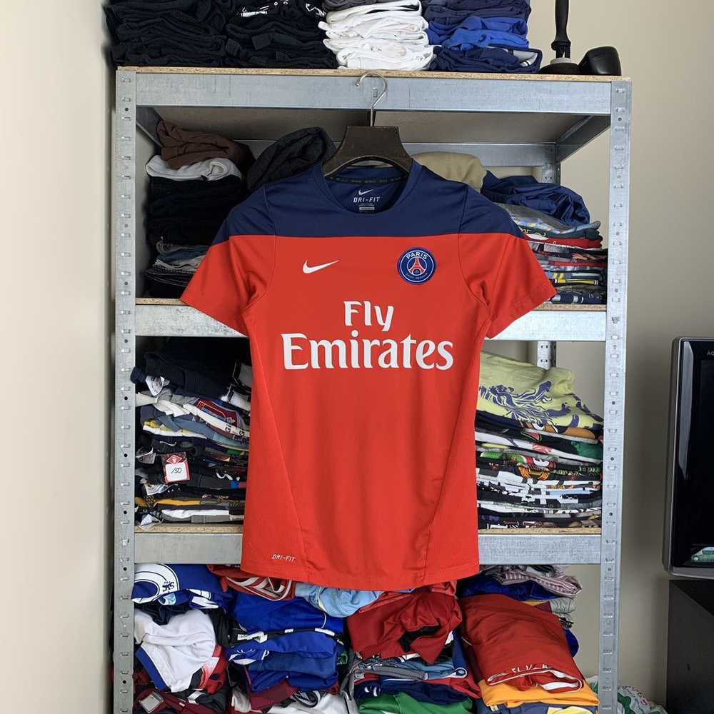 Nike × Soccer Jersey × Sportswear Rare! Paris Sai… - image 2