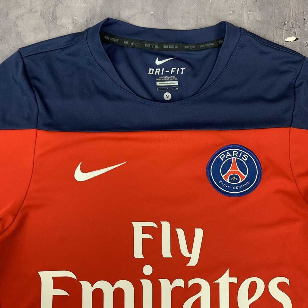 Nike × Soccer Jersey × Sportswear Rare! Paris Sai… - image 9