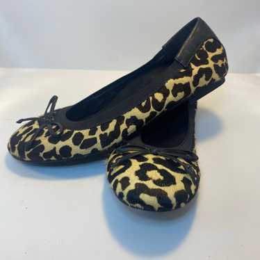 VIONIC “Matira” Leopard Print Hair Calf Cattle Re… - image 1