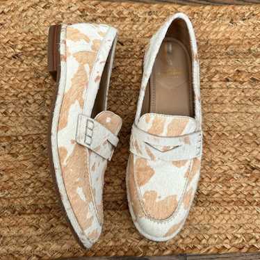 SAM EDELMAN BIRCH LOAFER NATURAL/IVORY BRAHMA Size