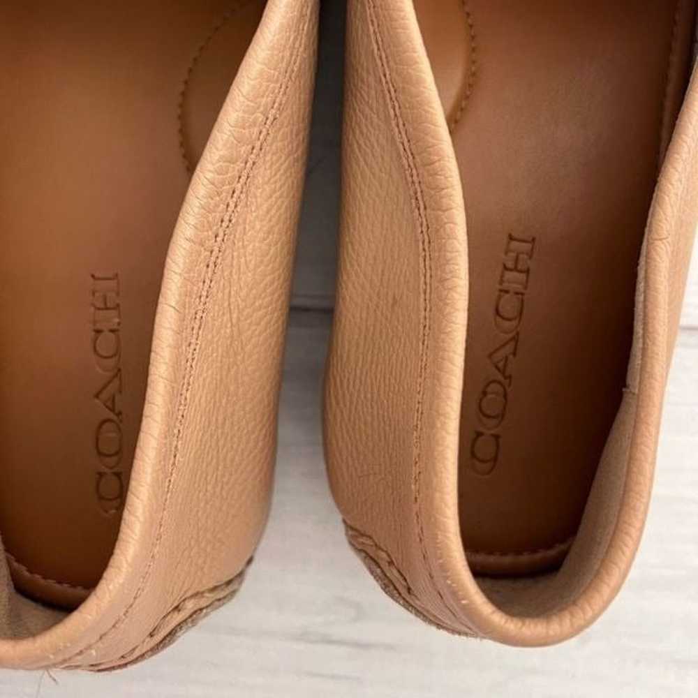 Coach Marley Nude Tan Leather Women’s Sz 10B EUR … - image 3