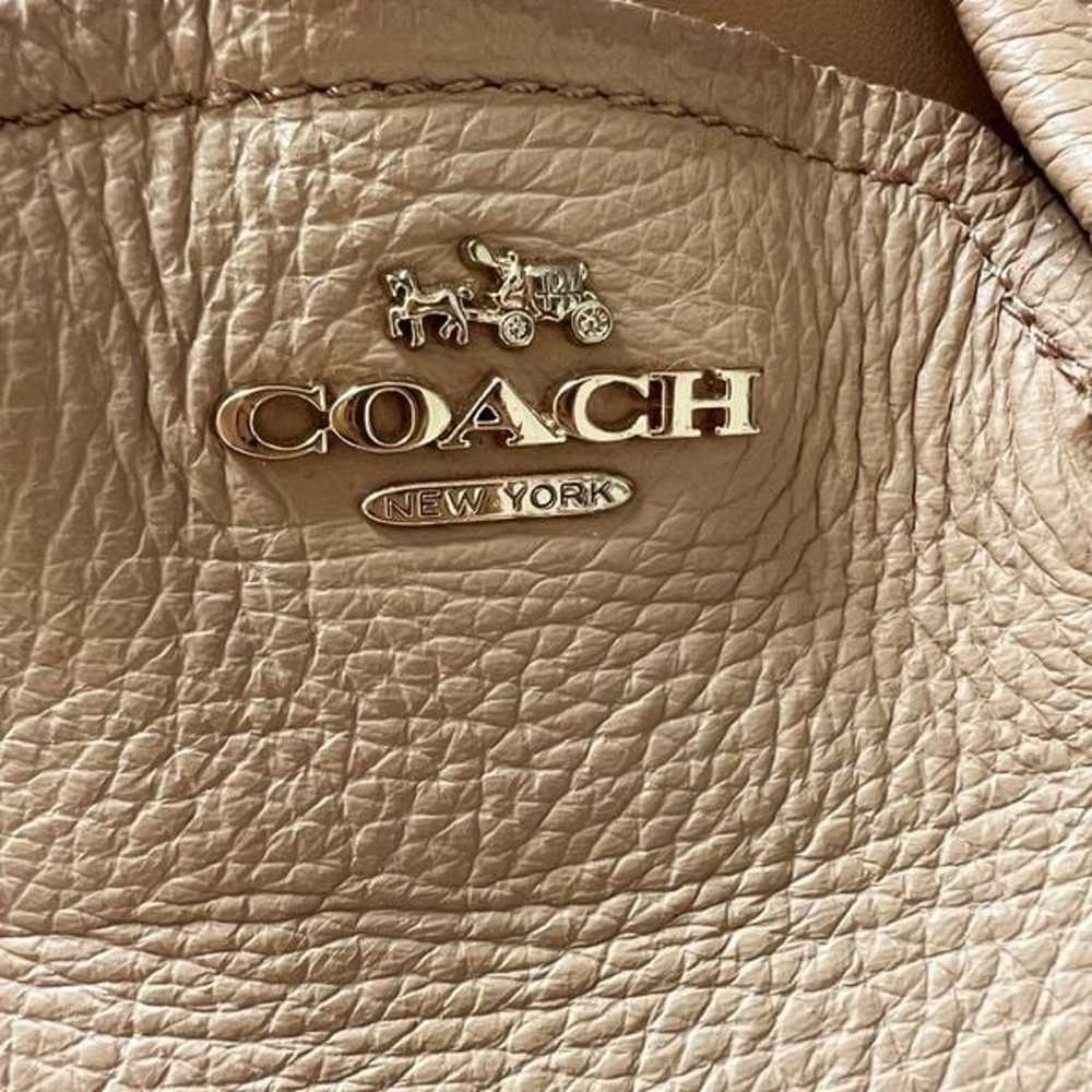 Coach Marley Nude Tan Leather Women’s Sz 10B EUR … - image 5