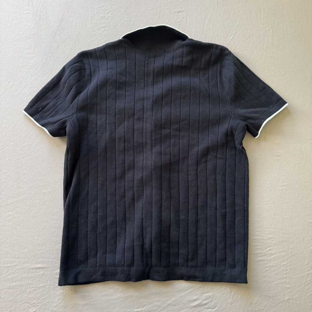 Designer × Express Express Ribbed Short Sleeve Sw… - image 2