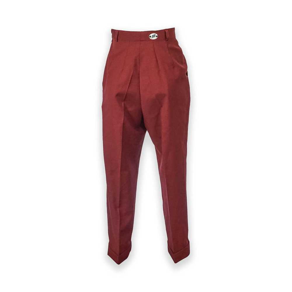 Gaultier Junior Wool carot pants - image 3