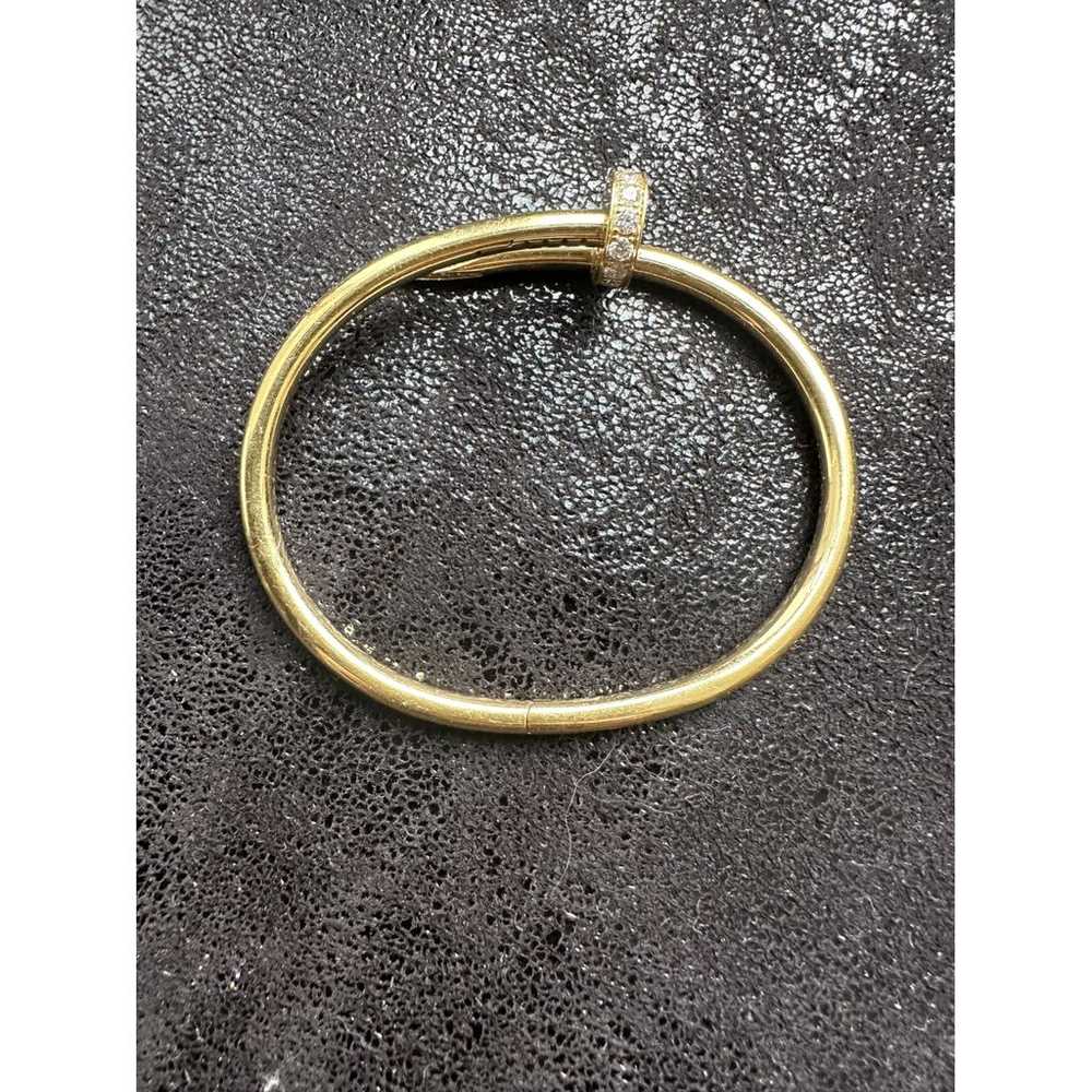 Cartier Juste un Clou yellow gold bracelet - image 9