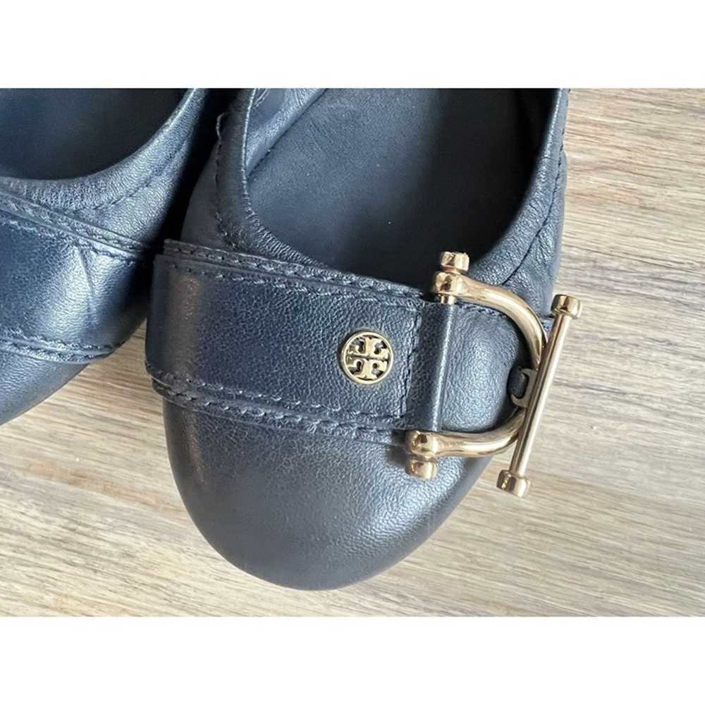 Women's Tory Burch Gold embellished ballet flat S… - image 5