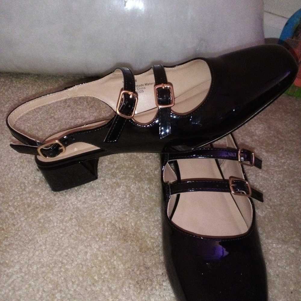 Seychelles size 7.5 Mary Jane Slingback shoes - image 2